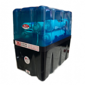 5 AŞAMALI POMPASIZ KAPALI KASA SU ARITMA CİHAZI MAVİ-SİYAH