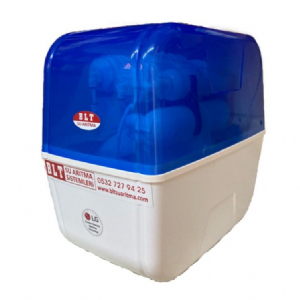 5 AŞAMALI POMPASIZ KAPALI KASA SU ARITMA CİHAZI MAVİ-BEYAZ