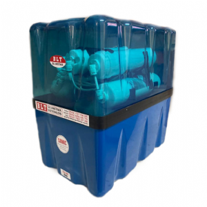 5 AŞAMALI POMPASIZ KAPALI KASA SU ARITMA CİHAZI MAVİ